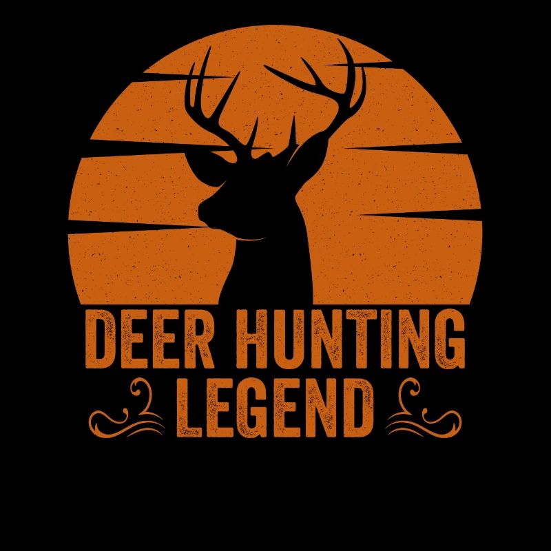 Hirschjagd Legende Rotwild Jäger Jagd Hirschgeweih