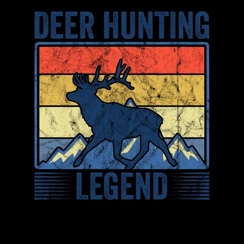 Hirschjagd Legende Rotwild Jäger Jagd Hirschgeweih