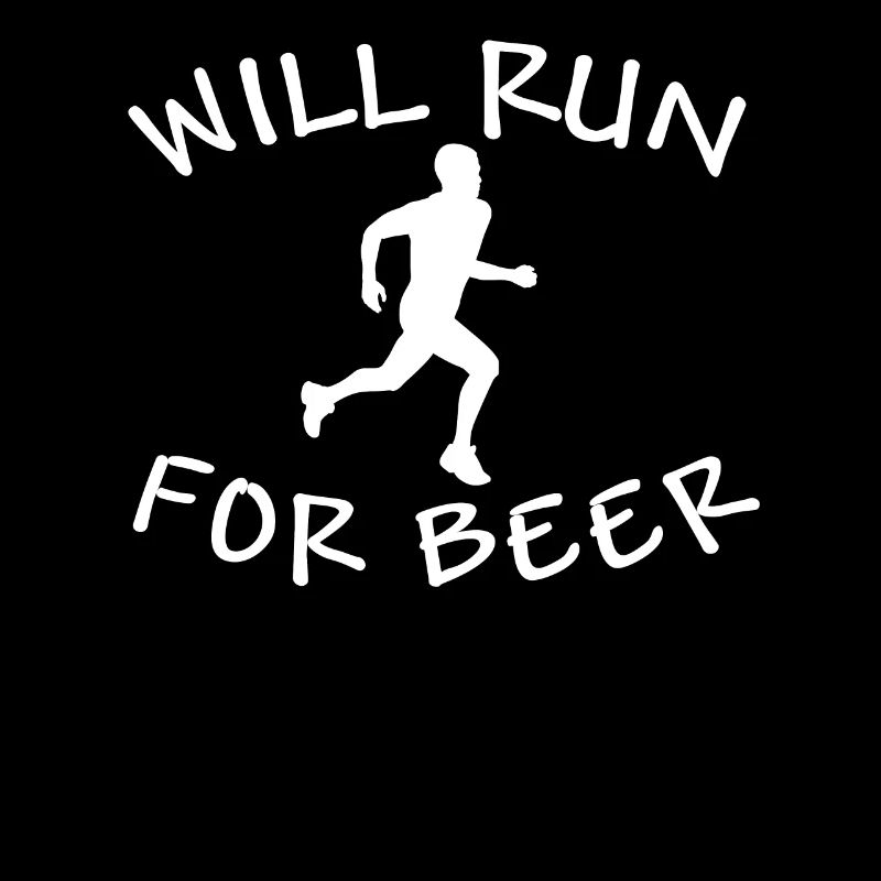 Will Run For Beer Lustige Läufer