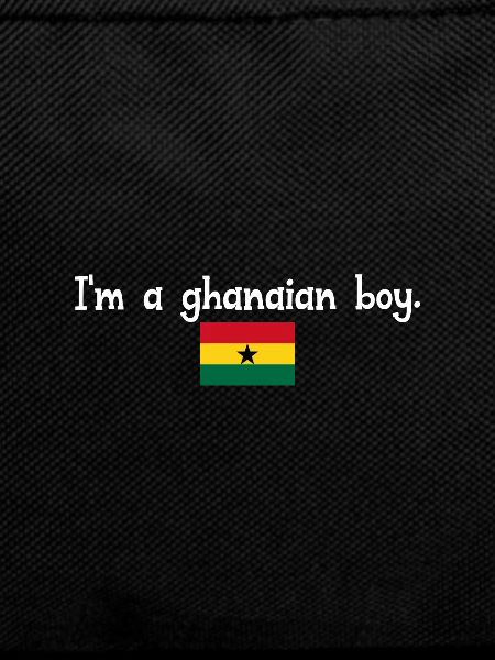 I'm a Ghanaian boy