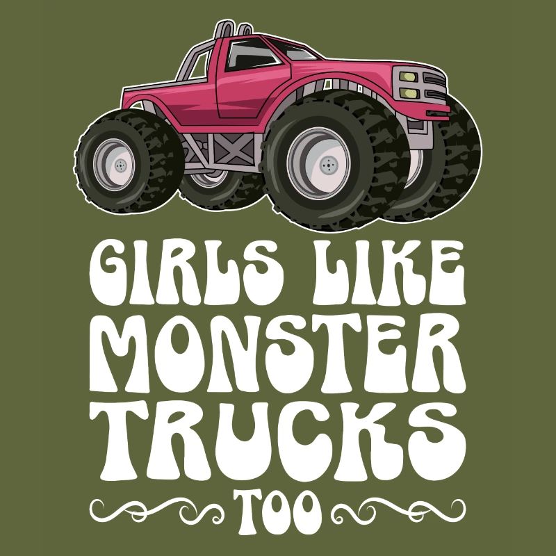Mädchen Mögen Monstertrucks Auch Mädchen Monster