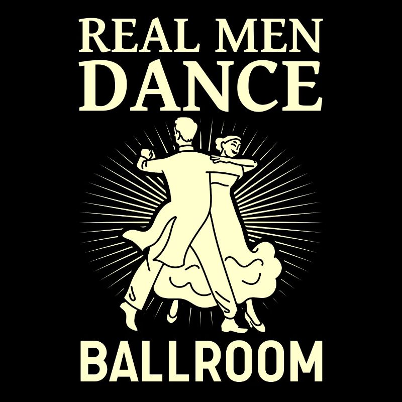 Real Men Dancing Partner Dance Couple Dance