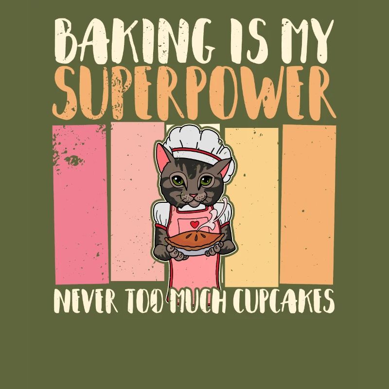 Cat Hobby Baker Dessert Baking Baker