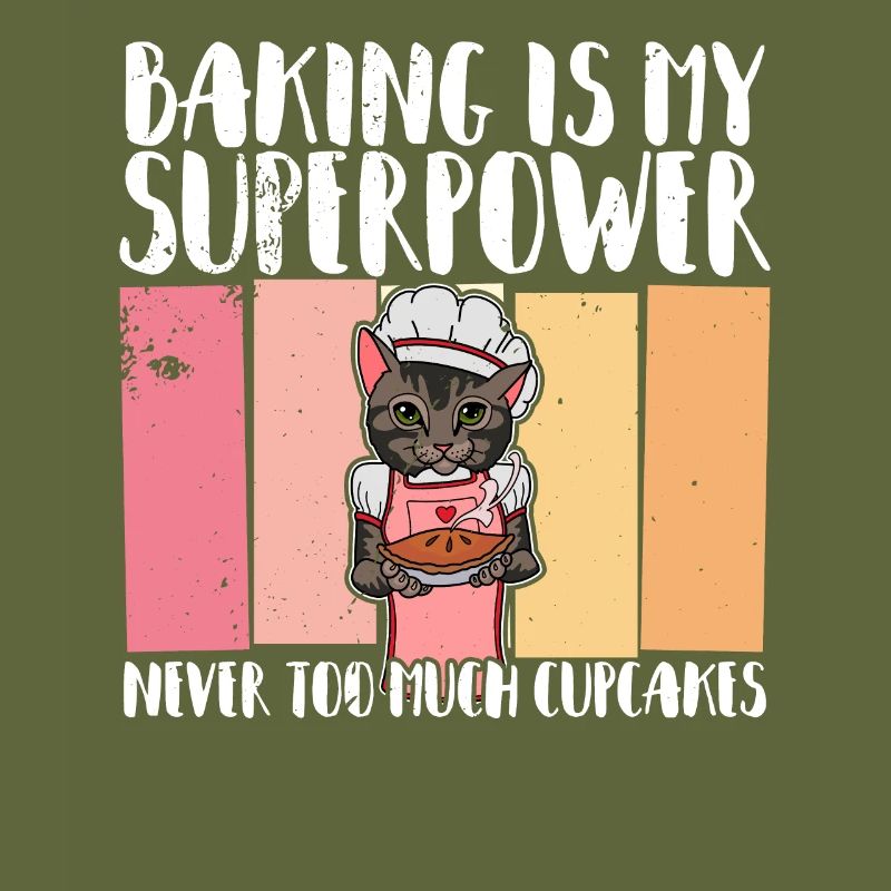 Cat Hobby Baker Dessert Baking Baker