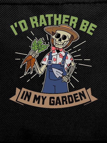 Garden Gardening Gardener Skeleton Spooky