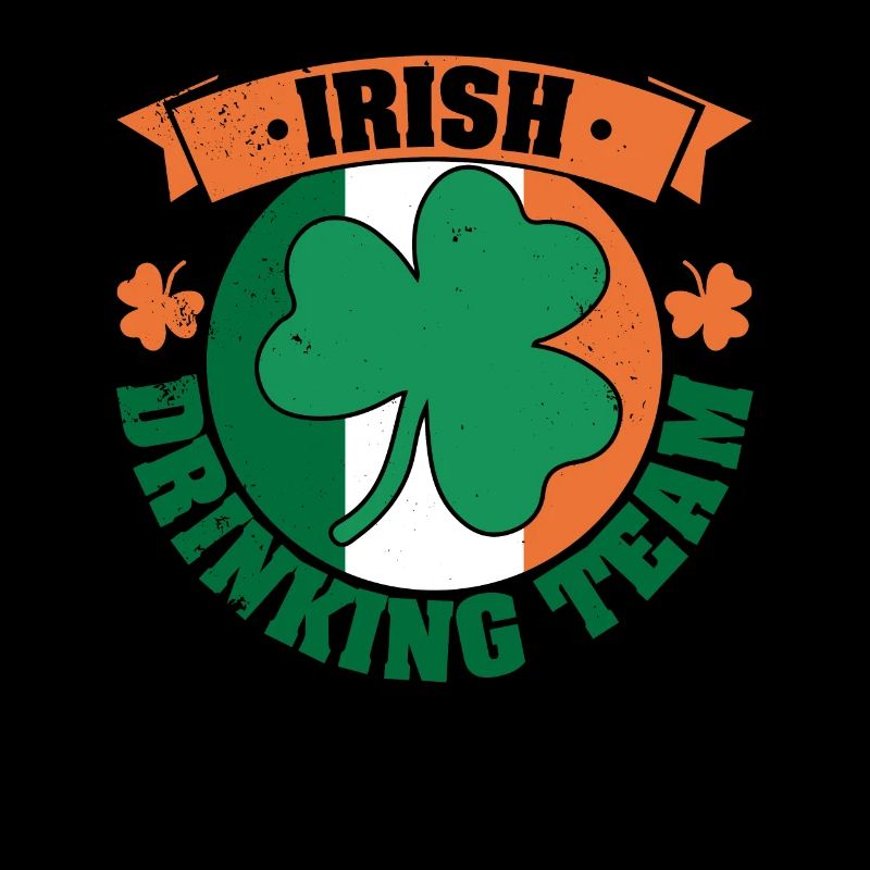 Origine irlandaise Drapeau de l'Irlande Trèfle vert