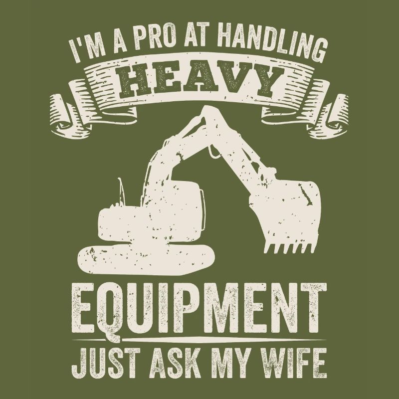 Retro Bagger Spruch Baggerfahrer Baustelle