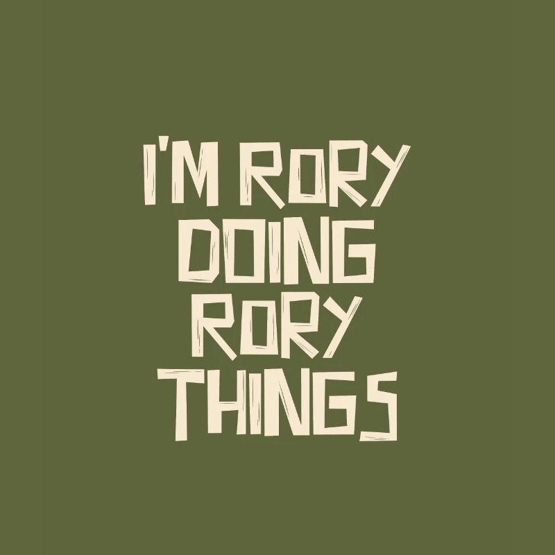 I'm Rory doing Rory things
