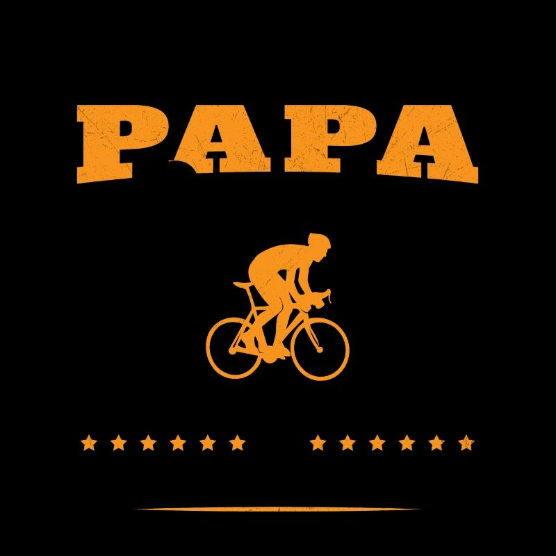 Ce papa cycliste est coole et authentique