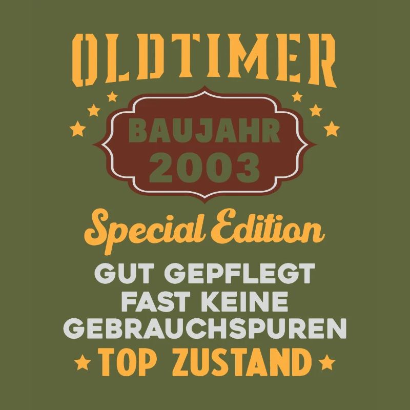 Oldtimer Baujahr 2003 Geburtstagsgeschenk