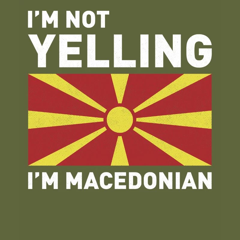 Macédoine Voyage Balkans Drapeau Macédonien