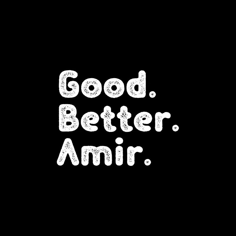 Good better Amir