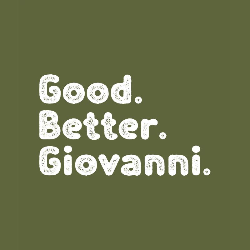 Good better Giovanni