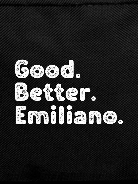 Good better Emiliano