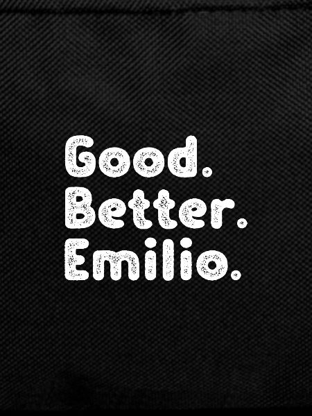 Good better Emilio