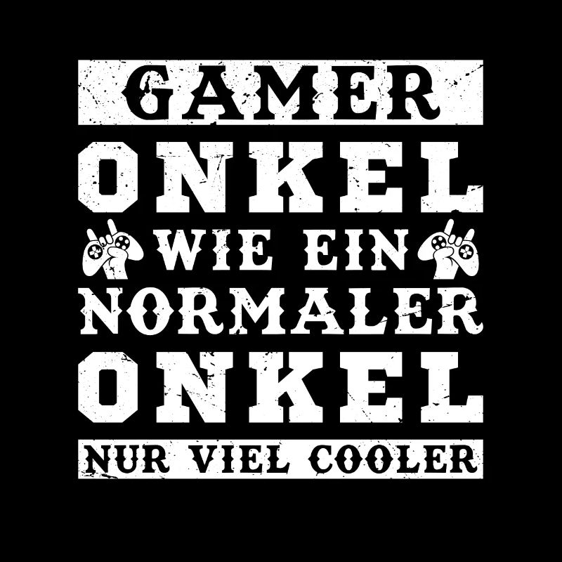 Der Coole Gaming Onkel Gamer Zocker Geschenk