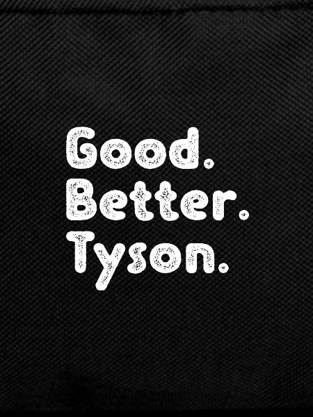 Good better Tyson