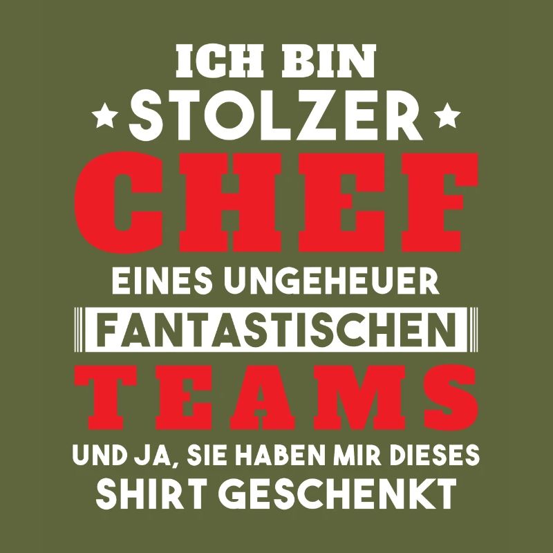Ich bin Stolzer Chef Geschenkidee