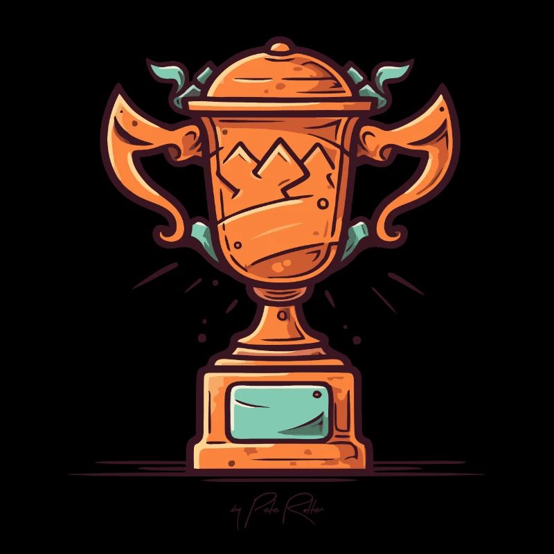 The winner gets it all, a trophy
