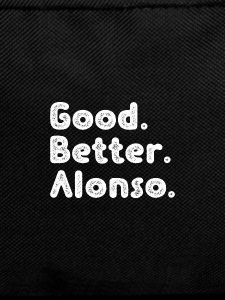 Good better Alonso