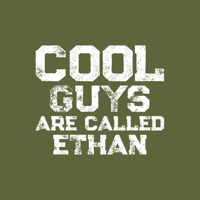 Les mecs cool s’appellent Ethan