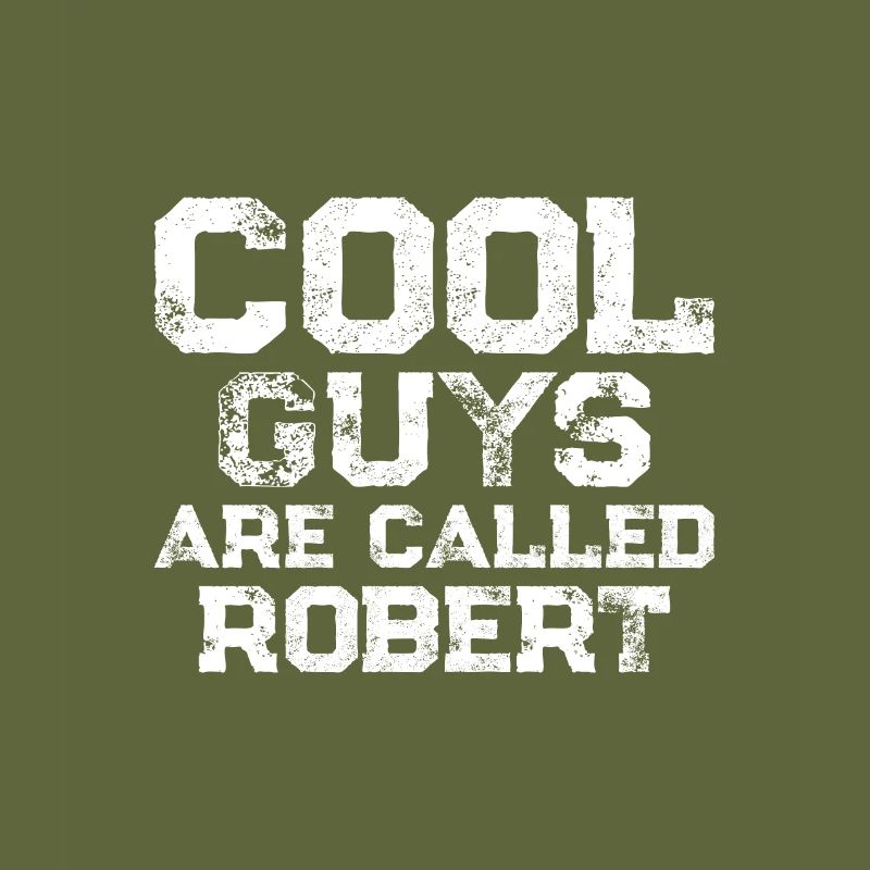 Les mecs cool s’appellent Robert