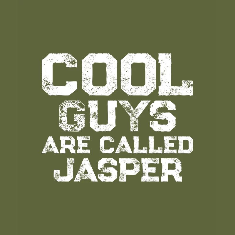 Les gars cool s’appellent Jasper