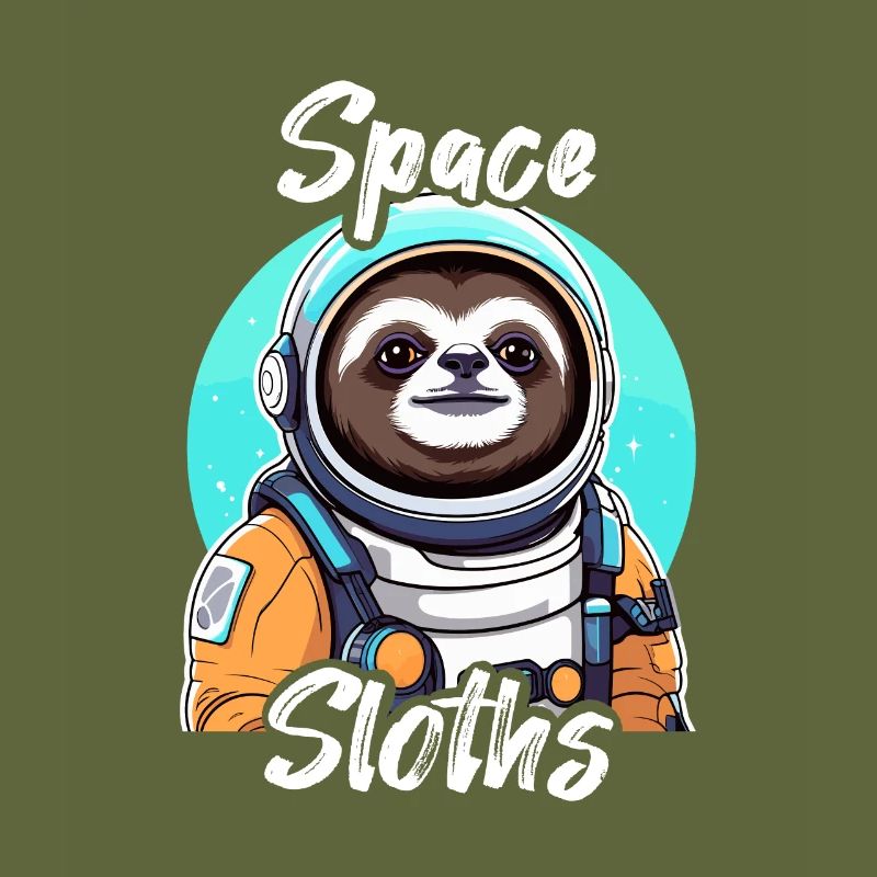 Space Sloths - Sloth Astronaut