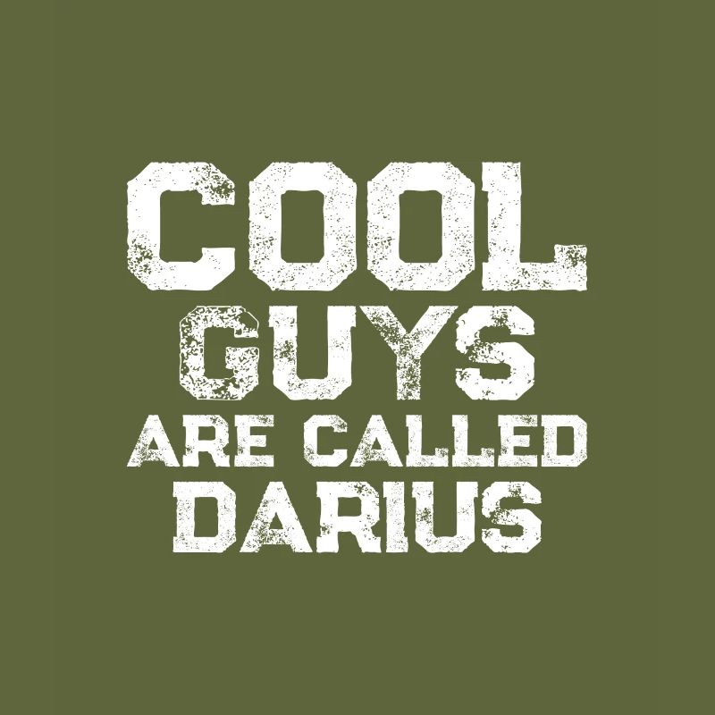 Les mecs cool s’appellent Darius
