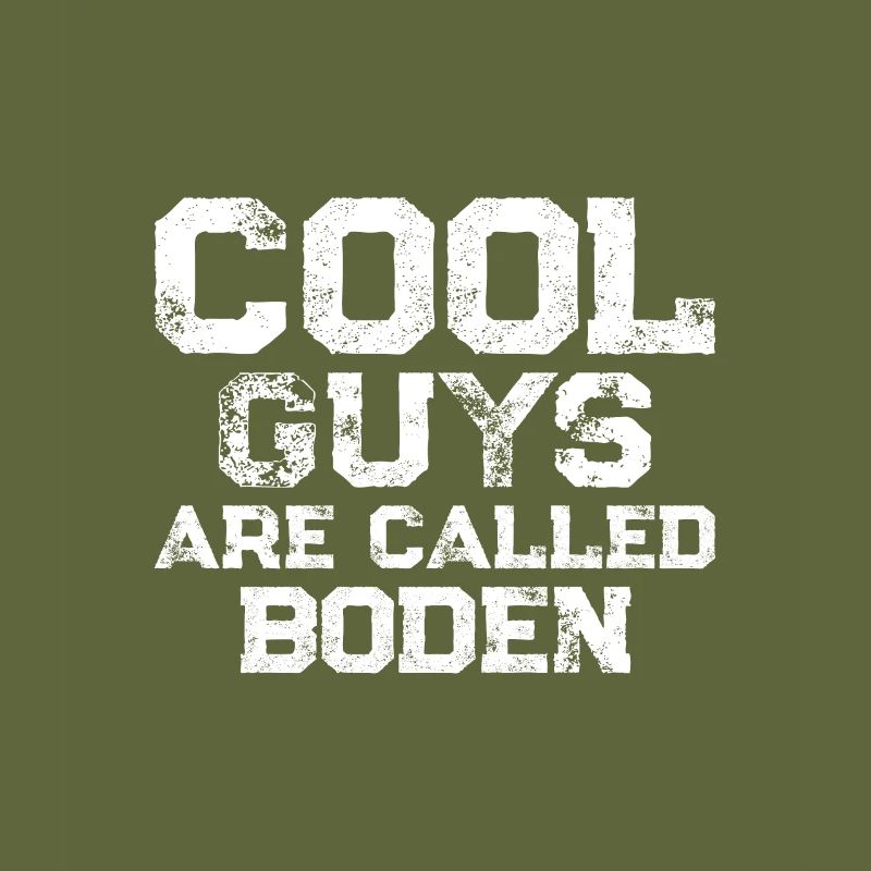 Les mecs cool s’appellent Boden