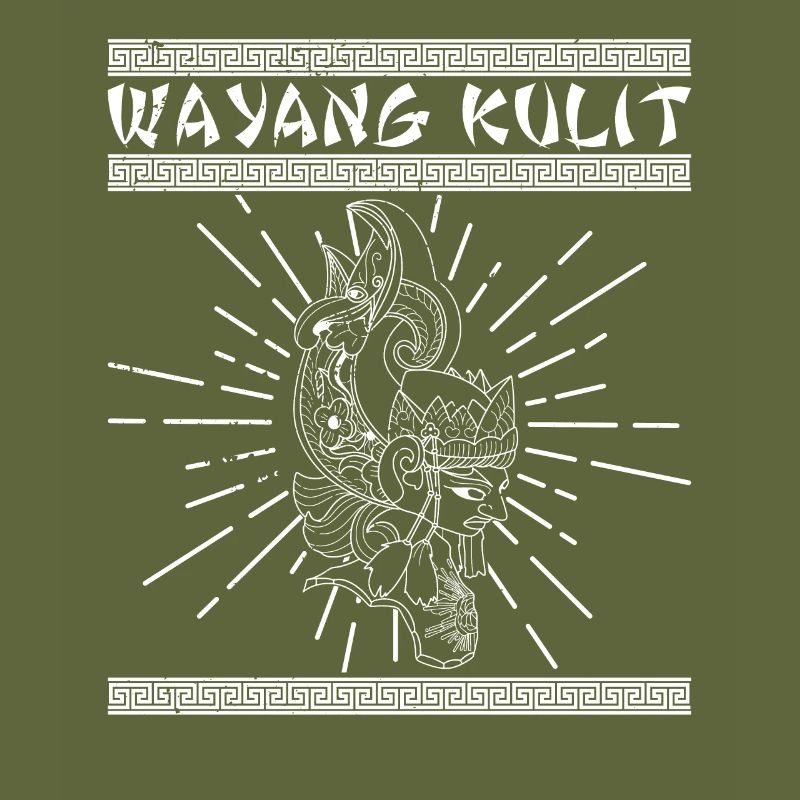 Wayang Marionette Bali Indonesien Java Asien