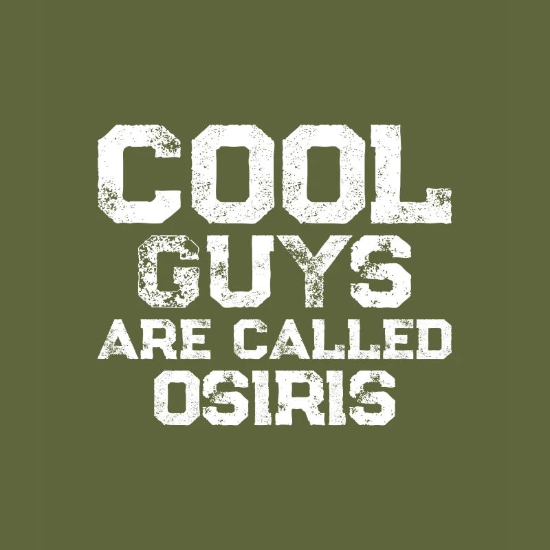 Les mecs cool s’appellent Osiris