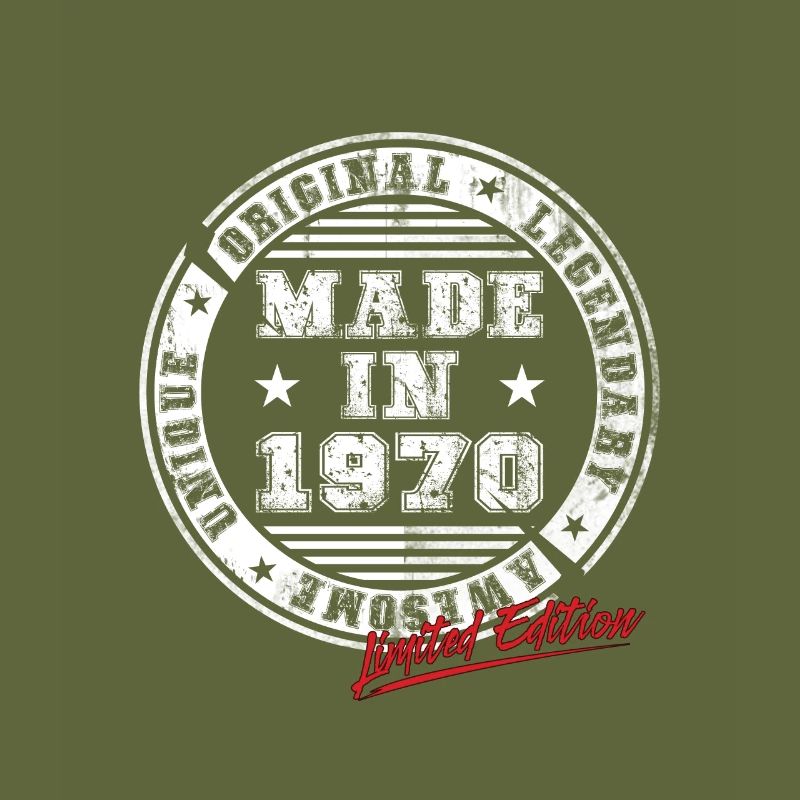 Retro Patch Vintage 1970s Birthday Gift