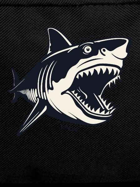 An Oldschool Cartoon Shark
