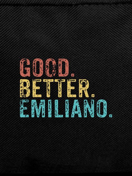 Good better Emiliano