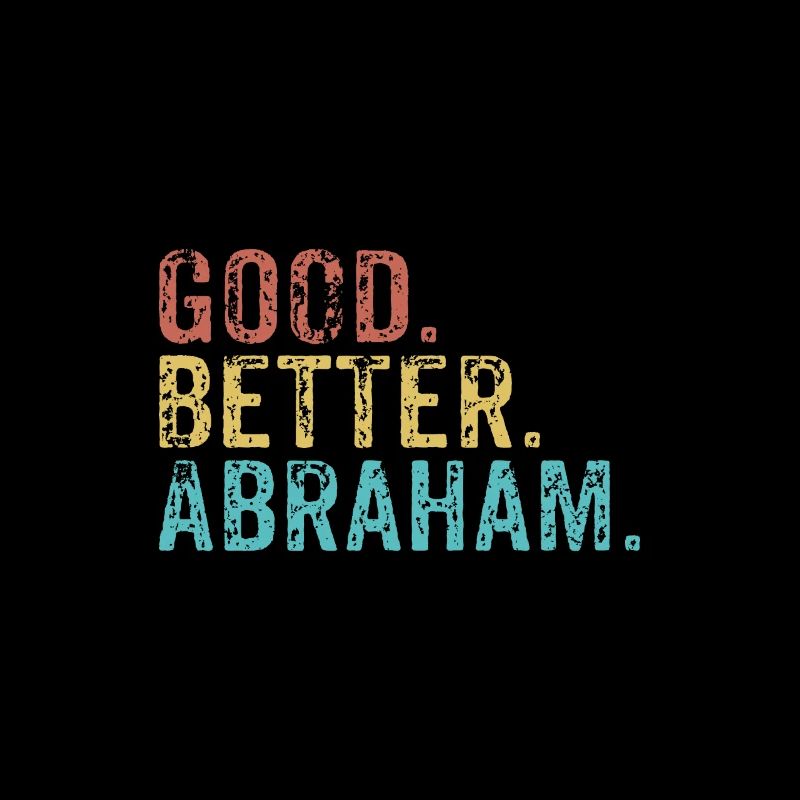Les gars cool s’appellent Abraham