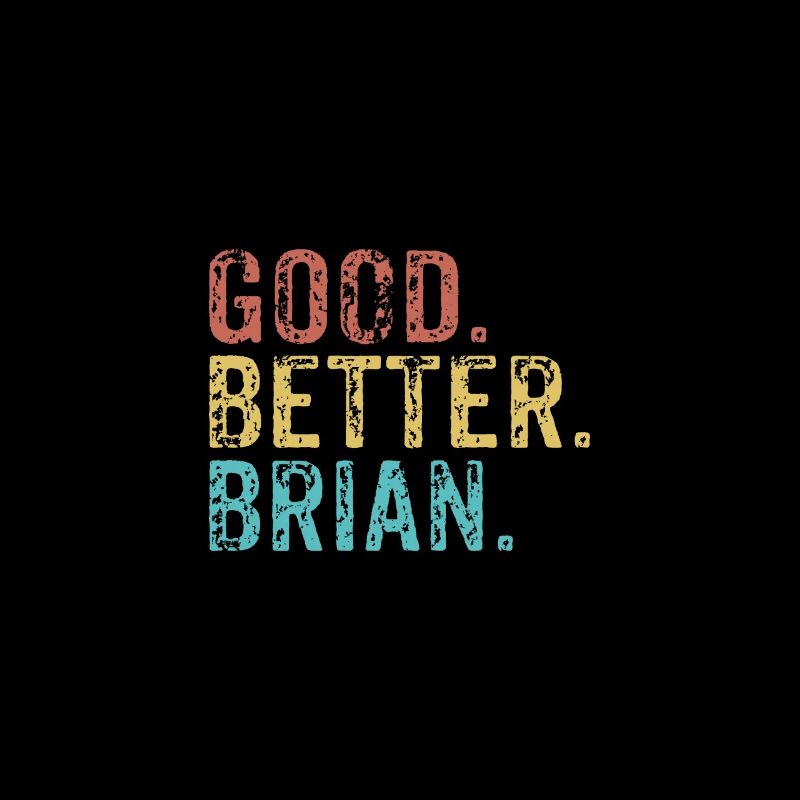 Les gars cool s’appellent brian