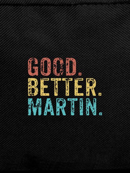 Cool guys are called martin