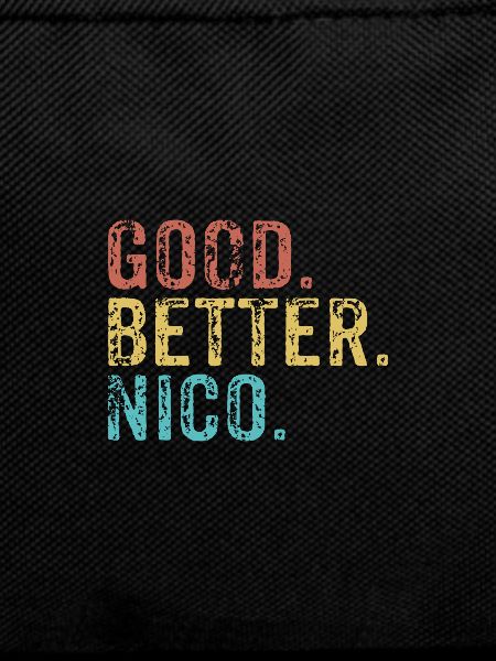 Cool guys are called nico
