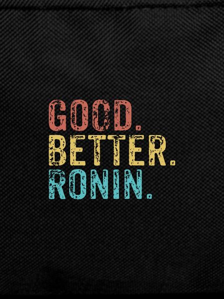 Cool guys are called ronin