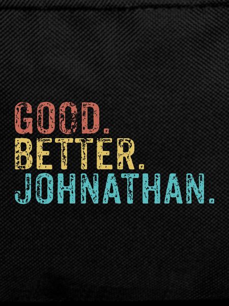 Good better Johnathan