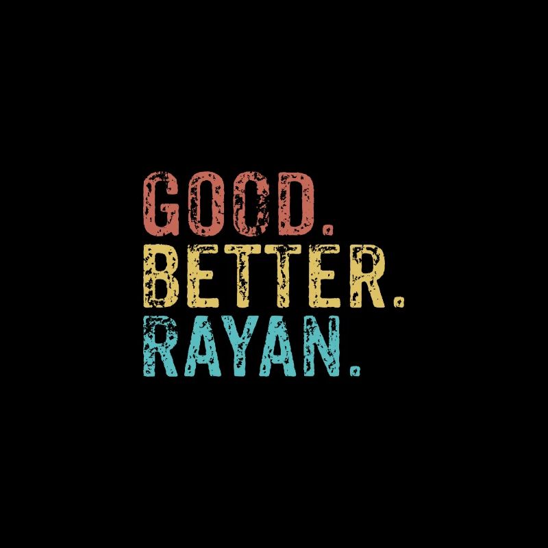 Cool guys are called rayan