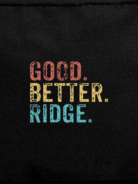 Cool guys are called ridge