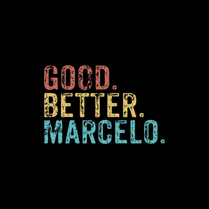Cool guys are called marcelo