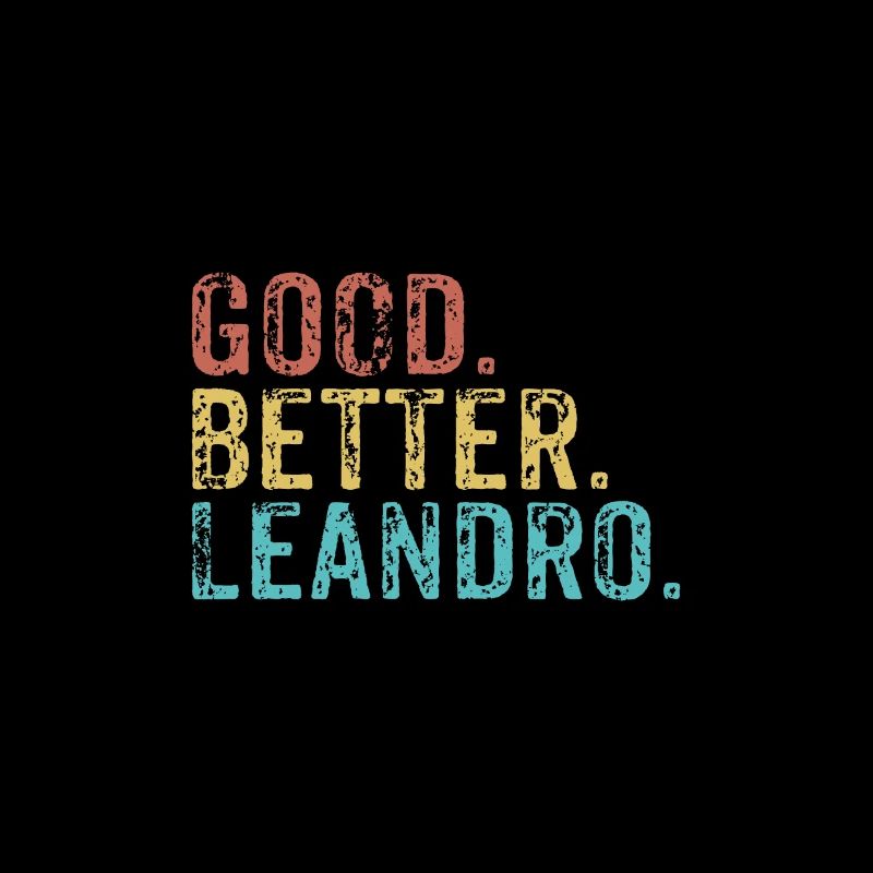 Les mecs cool s’appellent leandro