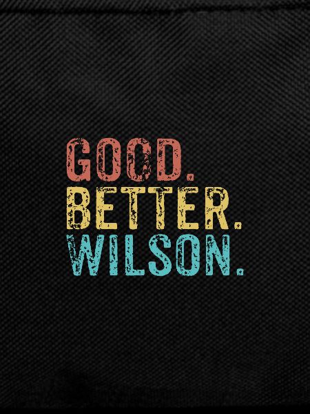 Cool guys are called wilson