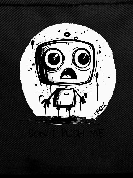 Cute Robot: Don't Push Me