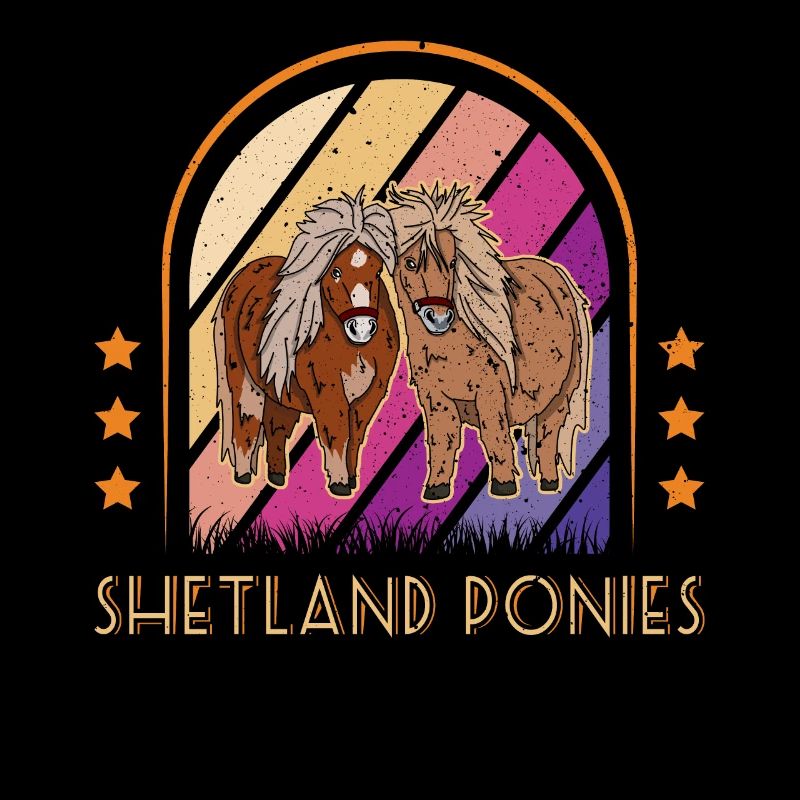 Pferdehalter Pony Shetland Shetty Mädchen