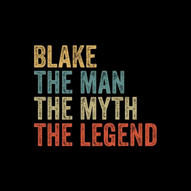 Blake the man the myth