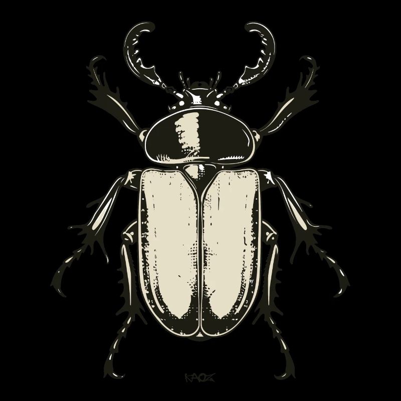 A huge, big and fat insect